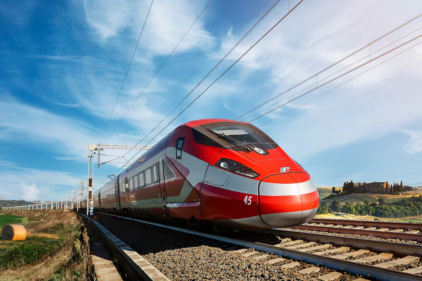 By train